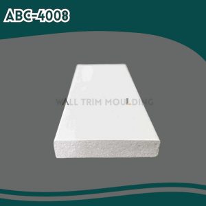 Alternative view of Paintable Wall Molding 1.5″| Pre-Cut Wall Molding ABC-4008