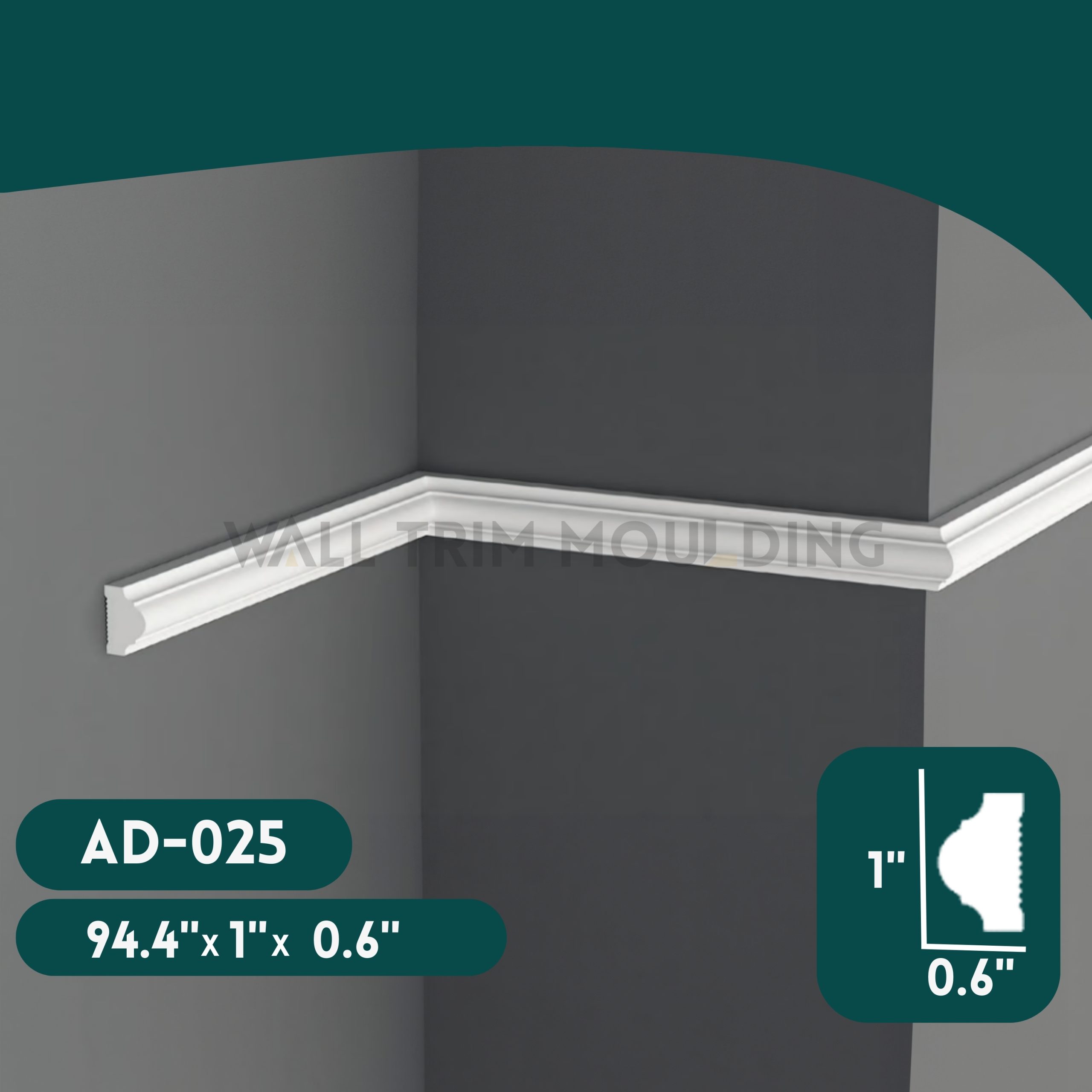 Elegant Pre-Cut Wall Moulding Kit - Image 5