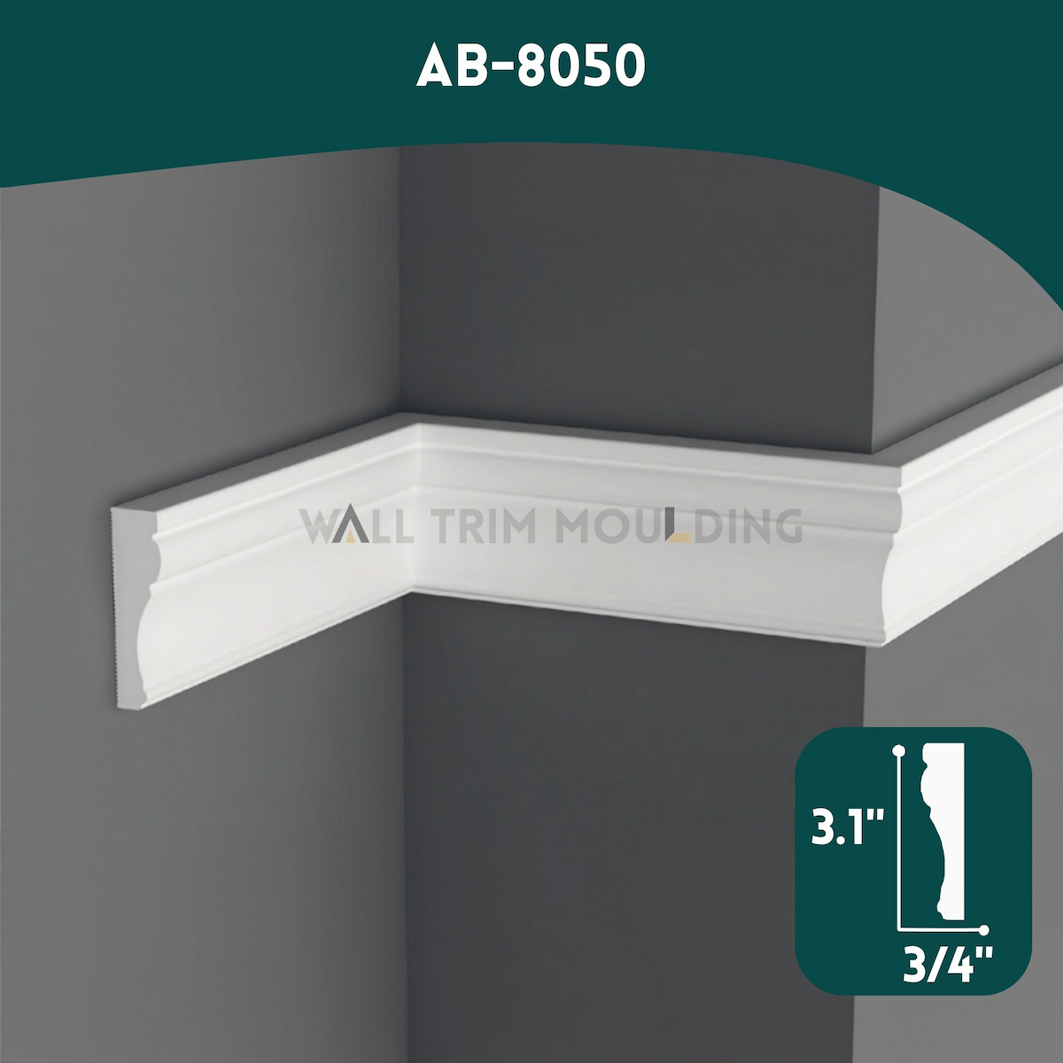 Paintable Wainscoting Panel 4 Frame Set - Image 5