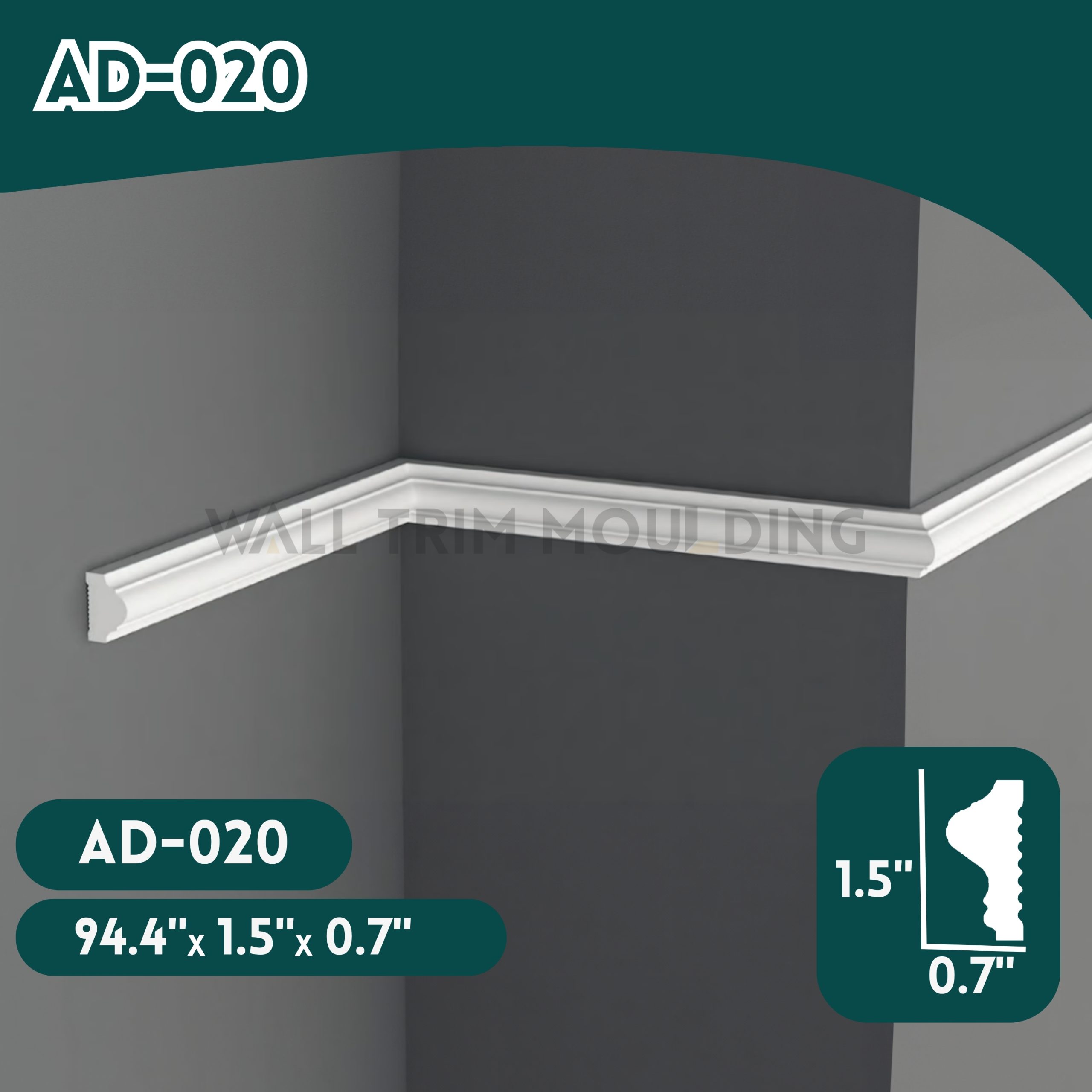 Wainscoting Panel Frame Set | Peel And Stick Wall Trim Molding Kit CST-003W - Image 5
